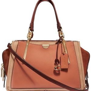 Coach Dreamer Purse: leather and suede